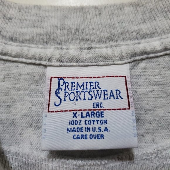 Vtg Buckeyes Airborne Division T-Shirt Gray Single Stitch 37th Infantry XL USA - Picture 11 of 11